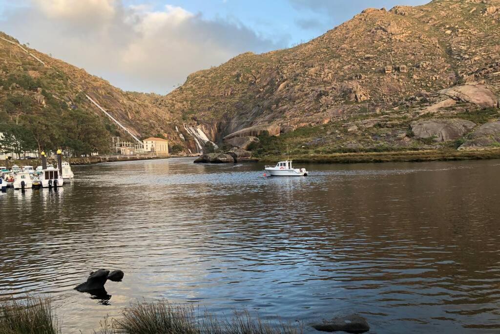 Junto Camino De Santiago,1ª Linea De Playa Daire Finisterre Dış mekan fotoğraf