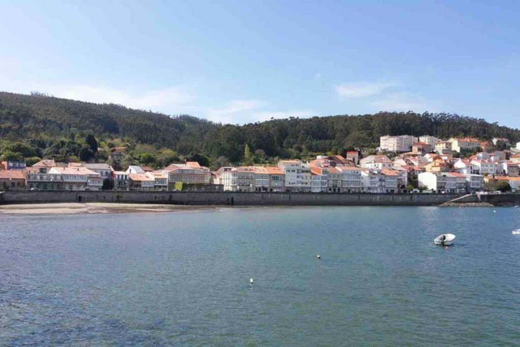 Junto Camino De Santiago,1ª Linea De Playa Daire Finisterre Dış mekan fotoğraf