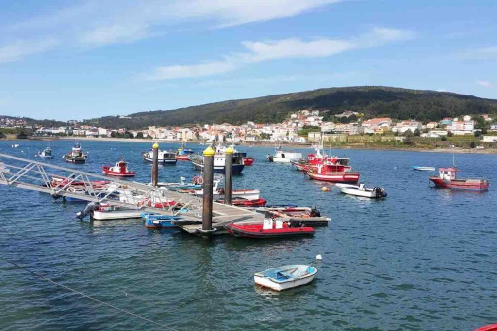 Junto Camino De Santiago,1ª Linea De Playa Daire Finisterre Dış mekan fotoğraf