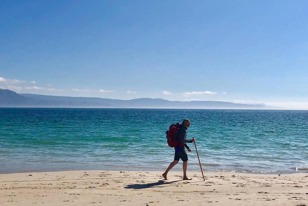Junto Camino De Santiago,1ª Linea De Playa Daire Finisterre Dış mekan fotoğraf