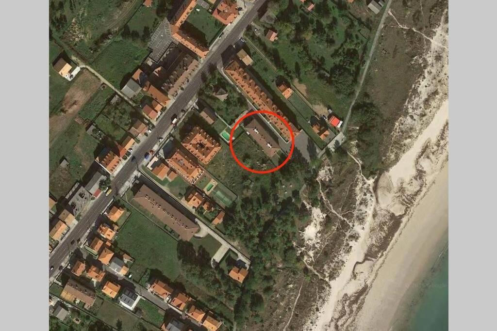 Junto Camino De Santiago,1ª Linea De Playa Daire Finisterre Dış mekan fotoğraf