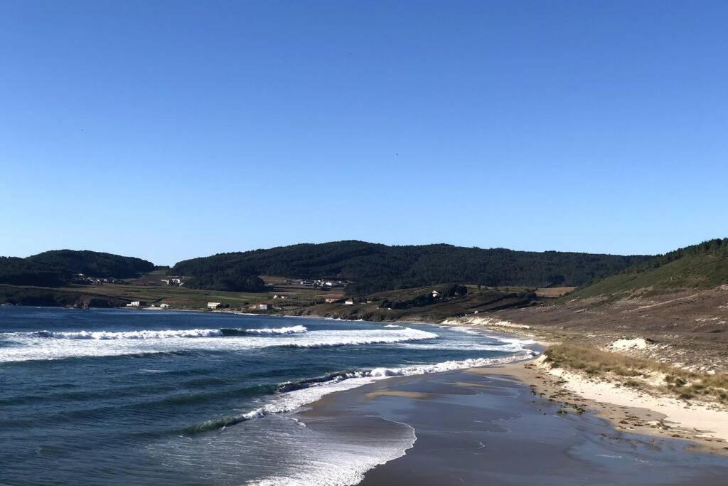 Junto Camino De Santiago,1ª Linea De Playa Daire Finisterre Dış mekan fotoğraf