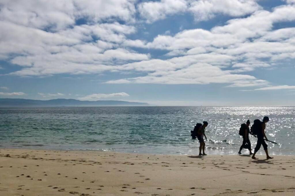 Junto Camino De Santiago,1ª Linea De Playa Daire Finisterre Dış mekan fotoğraf